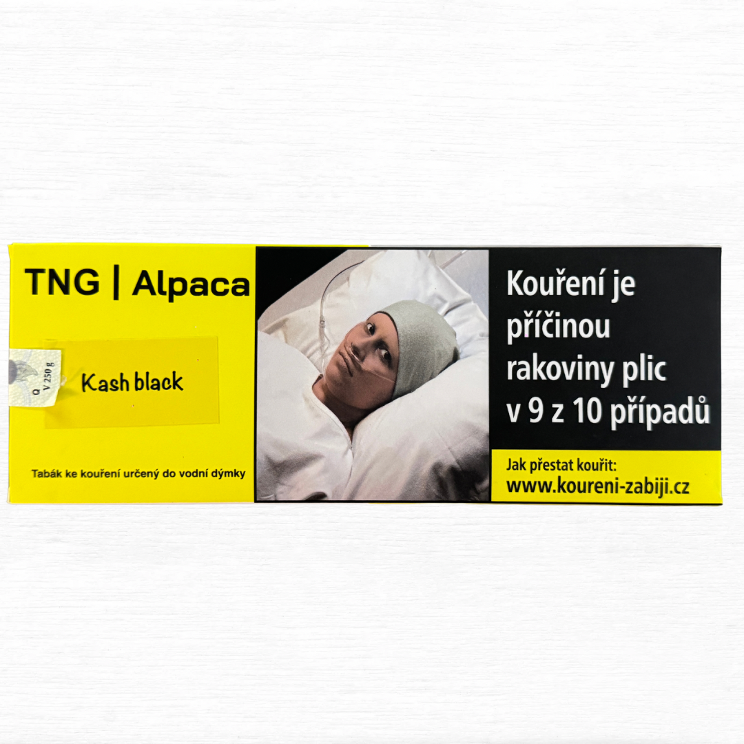 TNG Alpaca 250g Kash black