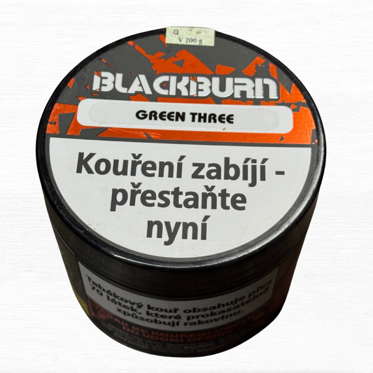 Black Burn 200g Green three